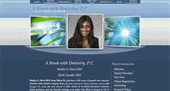 Desktop Screenshot of abrushwithdentistry.com